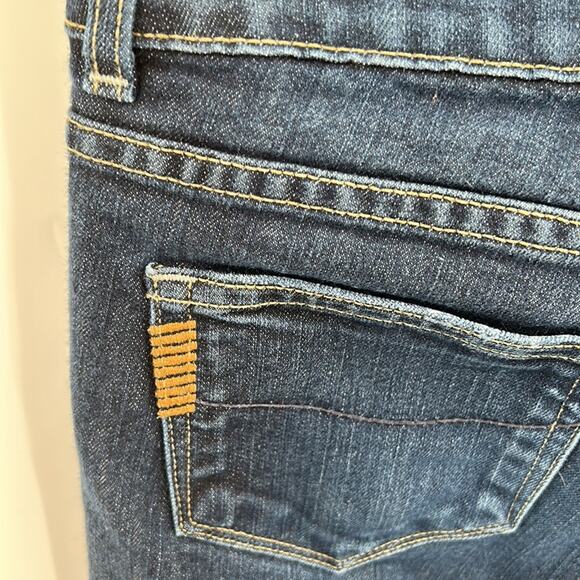 Paige Hidden Hills Dark Wash Boot Cut Premium Denim Jeans Size 26 - Picture 9 of 16